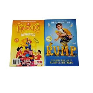 2 in 1 Flip Mr. Lemoncello's Escape From Library & Library Olympics Grump Rump